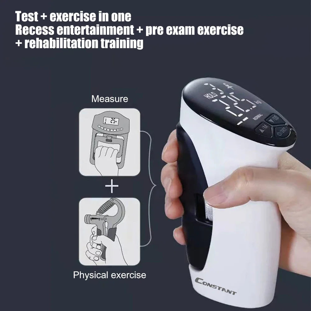 Dynamometer Hand Grips Strength Trainer Digital Electronic Grip Strength Measurement Meter Auto Capturing Hand Grip